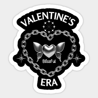 "Valentine's Blissful Era Tee" 4 Sticker